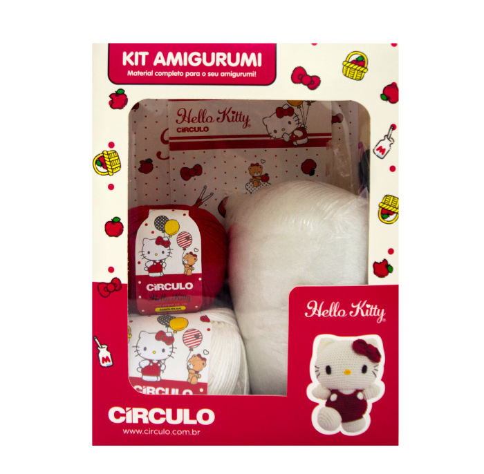 Kit Amigurumi Coleção Hello Kitty and Friends®